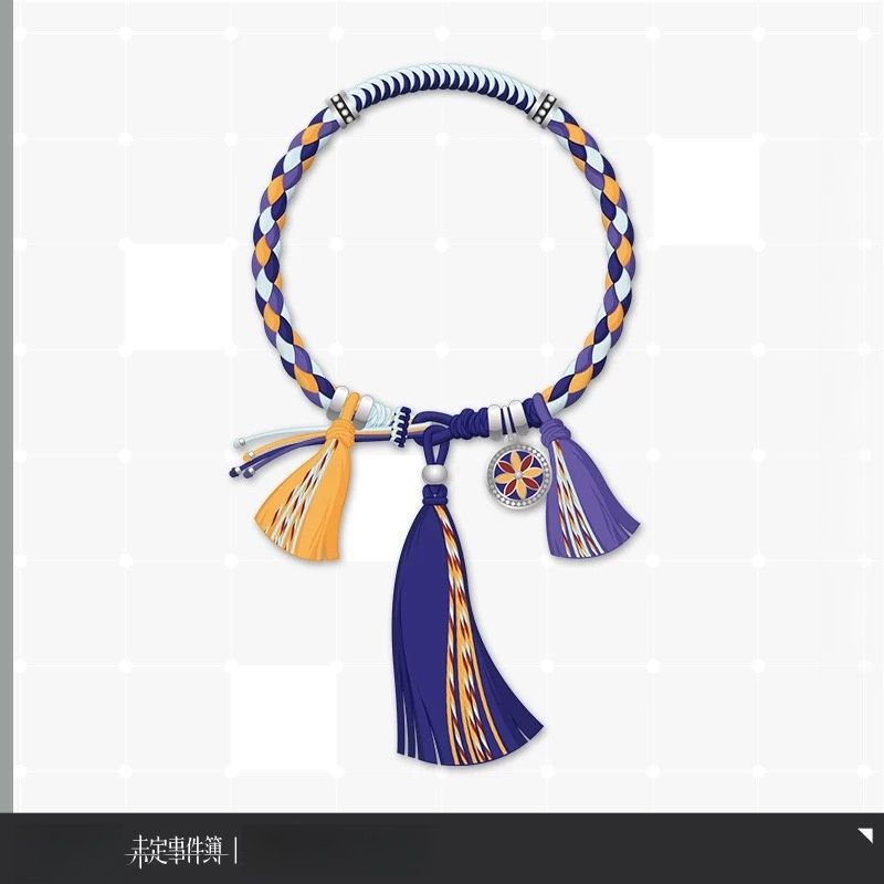 Ethnic Fashion Book - สร้อยข้อมือซีรีส์ “สมุดบันทึกเหตุการณ์ที่ยังไม่เสร็จ” ลายถักเชือกมือ ซี๋หยาน ซัวรัน โมอี้