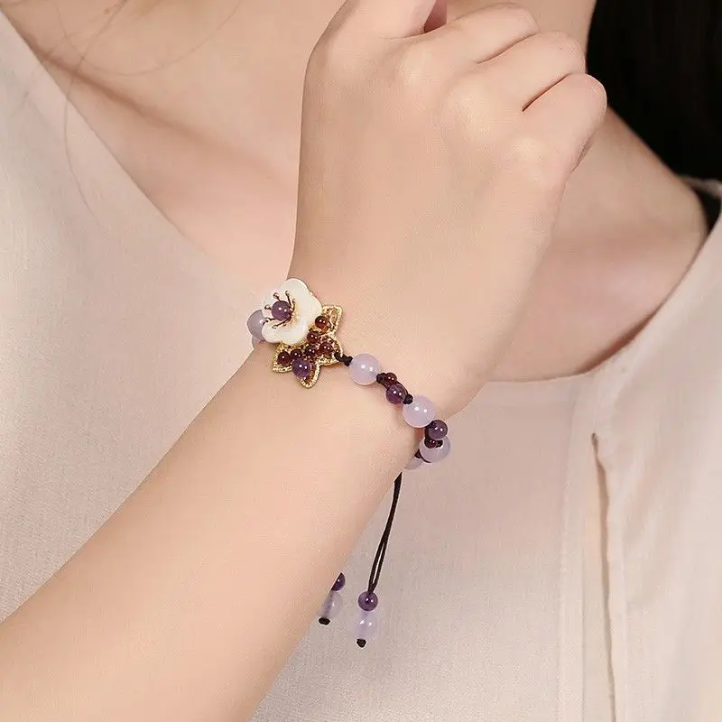 สร้อยข้อมือคริสตัลสไตล์โมริ สา - Ethnic Fashion Style บทวิจารณ์และราคา