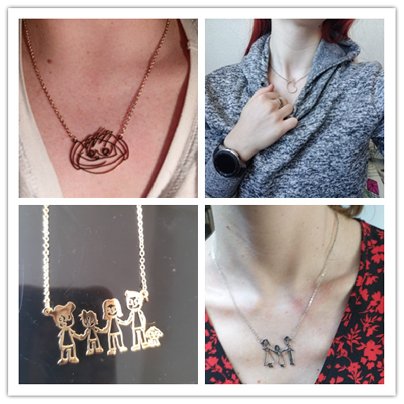 เด็กที่กำหนดเอง Diy ภาพวาดสร้อ - Ethnic Fashion Logo บทวิจารณ์และราคา