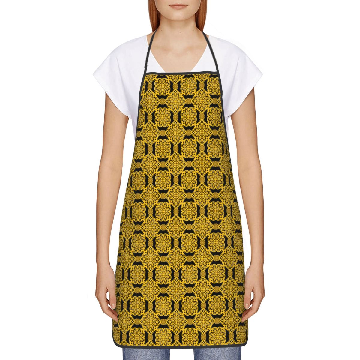 ผ้ากันเปื้อนลายอิคัทแบบเรขาคณิ - Ikat Woven Fabric บทวิจารณ์และราคา