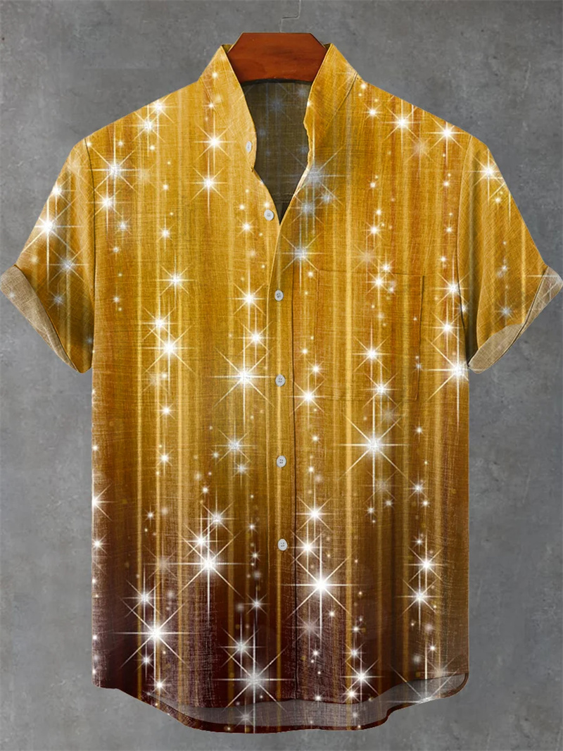 ผู้ชายผ้าลินินเสื้อวินเทจแขนสั - Ethnic Fashion World บทวิจารณ์และราคา