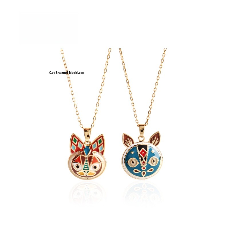 สร้อยคอเคลือบลายศิลปะชาติพันธุ - Ethnic Fashion World บทวิจารณ์และราคา